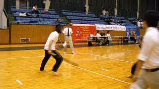 新人男子二刀　スポーツチャンバラ関東学生大会2008