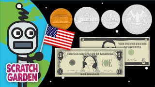 The Money Song | USA Coins & Bills Song | Scratch Garden