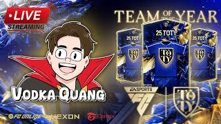 Vodka Quang Stream | TOTY 25 tới chơi Ronaldo Messi đây rồi