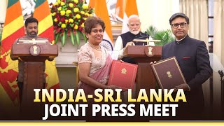 LIVE: PM Modi and President Anura Kumara Dissanayake of Sri Lanka attend the joint press meet