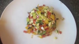 Cooking : How to Make a Vegetable Tartare