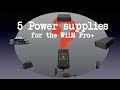 Five power supplies for the WiiM Pro+