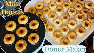 Mini Donuts using a Donut Maker. Recipe and Honest Product Review