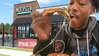 Trying Mod Pizza | food review | Blank