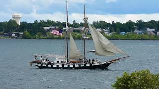 Revolutionary War Sloop and Bateau