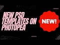 How to view New PSD Templates for 3D Logos on Photopea - Beginner Guide