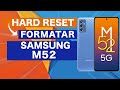 HARD RESET (Formatar) SAMSUNG GALAXY M52 USANDO OS BOTÕES!