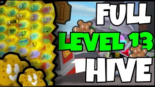 I GOT A ✨FULL LEVEL 13 HIVE✨ AND MY 🍯48th HIVE SLOT!🍯 | Roblox Bee Swarm Simulator 🐝