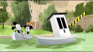 For Whom the Booth Tolls | A Mickey Mouse Cartoon | Disney Shorts