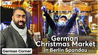 ജർമ്മൻ ക്രിസ്മസ് മാർക്കറ്റ് | Vlog 2😍🥳🎄🎄| German Christmas Market in Berlin Spandau | German Corner