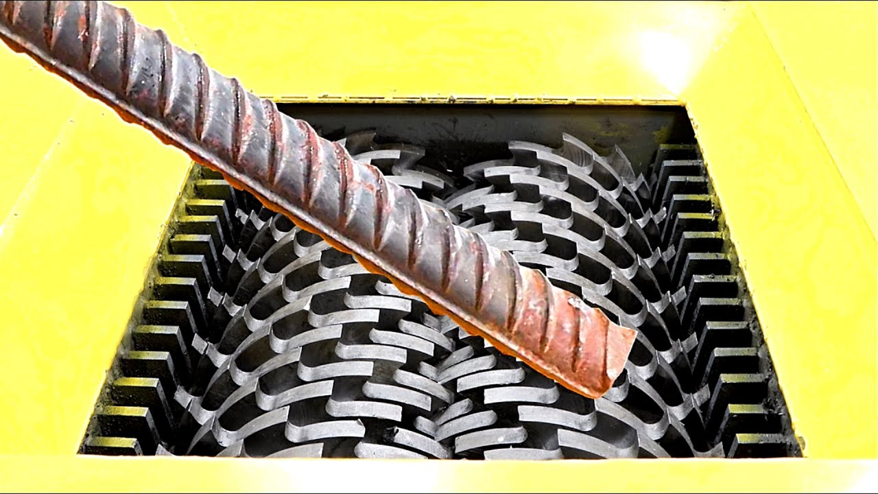 Large steel bar VS Shredder इन दोनों में से कौन जीतेगा | Top 10 Amazing Experiments On YouTube Pt-3