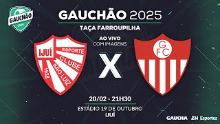 JOGO COMPLETO: SÃO LUIZ 0 X 1 GUARANY | TAÇA FARROUPILHA | GAUCHÃO | 19/02/2025