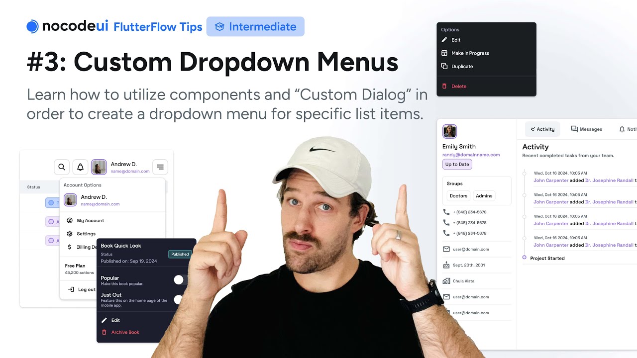Flutterflow Tip 3 Dropdown Menus In Flutterflow Custom Dialogs
