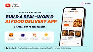 Turning Database Structure into Working APIs | AI Food Ordering App – MERN Internship Day 6