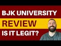 BJK University Review - Is It LEGIT? (Truth Revealed)