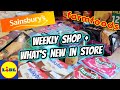 SAINSBURY'S GROCERY HAUL + FARMFOODS & LIDL