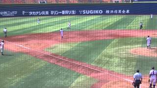 【相模原 新井慎也】神奈川県夏季大会準々決勝vs横浜高校 伊藤将司 第1打席