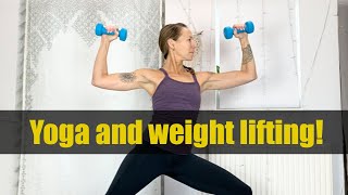 Yoga and weight lifting ! | Do you even lift ? | Yoga for Strength Training