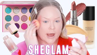 Trying A  Face of #SHEGLAM Makeup! | NikkieTutorials