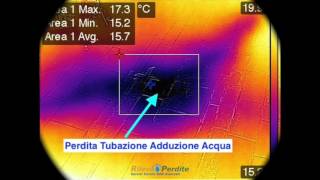 Ricerca micro perdita tubazione in massetto - Termografia e Geofono