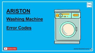 ARISTON Washing Machine Error Codes