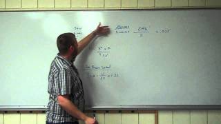 Wavelength, Nearfield, Beam Spread Calculations