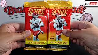 Quick Hits! #33 - 2021 Score Football Value Packs - One Huge Rookie Hit!