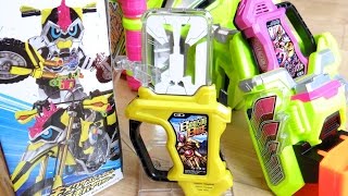 早くも新ライダー！仮面ライダーレーザーに変身！DXキメワザスロットホルダー \u0026 爆走バイクガシャット レビュー！必殺技音声と会心の一発が鳴る！バイクゲーマーレベル1/2/3に変身 エグゼイド