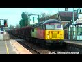 hd freight at bamber bridge 20 04 13