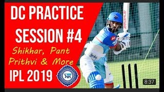 IPL 2020 - DC Practice Session | Delhi Capitals | Rishab Pant | Prithvi Shaw | Shreyas Iyer