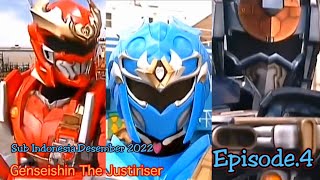 Genseishin The Justiriser Eps.4 Sub Indonesia (320pAsli.Video Offlicial) 460no real Recorder