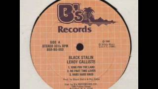 No Part Time Lover - Black Stalin