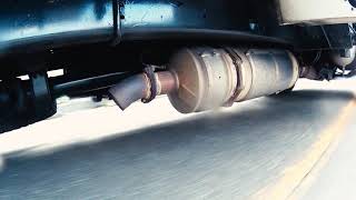 cool exhaust brake sound HINO500 8t  truck