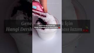 Genel Cerrah Olmak İçin Hangi Derslermizin iyi olması lazım 🍒