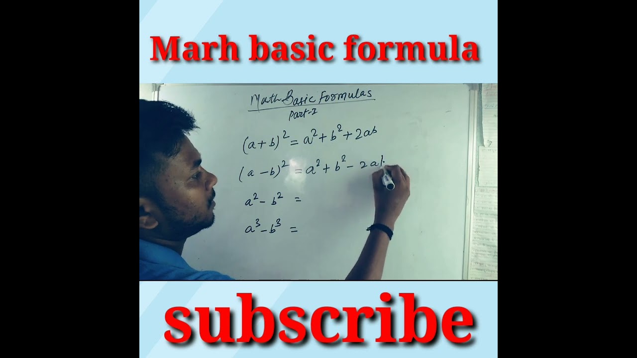 Math Basic Formula Short Math Tricks Short Math Youtube