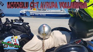 MOTORLU ÇİFT AVRUPA 5 ÜLKE (NO.3)- LİMNİ (LEMNOS) ADASI TURU -YUNANİSTAN - MOTOVLOG