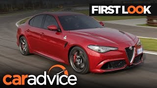 2016 Alfa Romeo Giulia Quadrifoglio - First look review