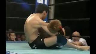 Hideo Tokoro vs. Masahiro Oishi 1 - Highlights (ZST: Grand-Prix, 2003)