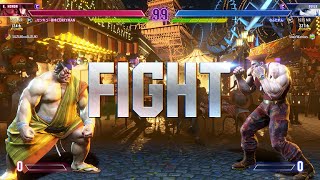 Street fighter 6 🔥 CURRYMAN (Rank #3 E.Honda) Vs Nafutaren (Guile) 🔥 SF6 High Level Matches!