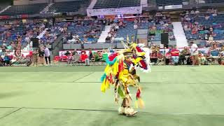 FNUC Powwow 2022, Saturday afternoon... Jr. Boys Fancy Feather... Special Request Upload...👍