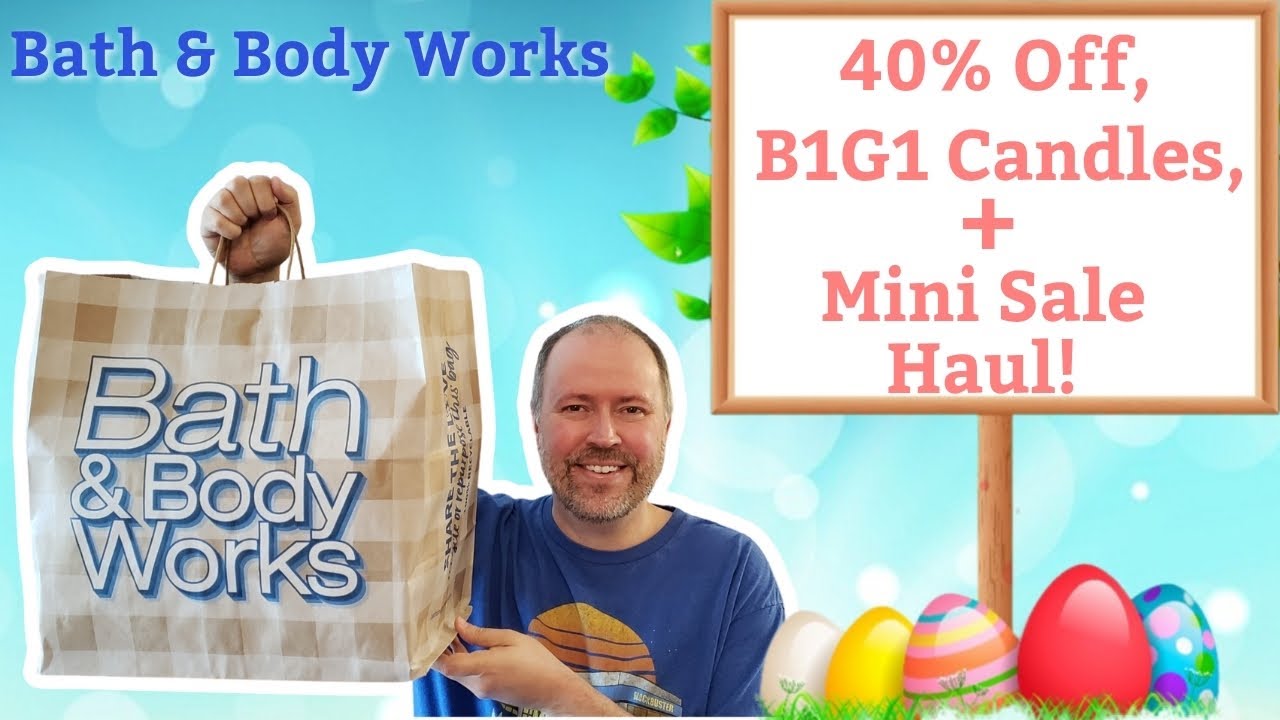 Bath & Body Works 40% Off Haul - YouTube