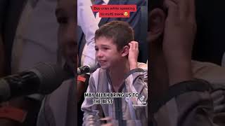 Boy Cries While Speaking To Mufti Menk😭♥️🥺
