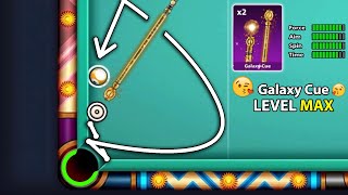Mind Blowing Kiss Shot w GALAXY CUE (part 3) Most Wanted Cue in History of 8 Ball Pool - GamingWithK