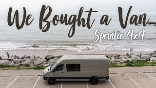 We Bought A Van! :: Sprinter Crew Van 170 4x4