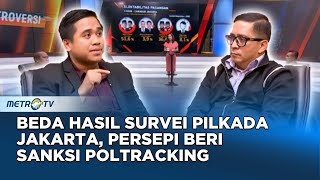 Beda Hasil Survei Pilkada Jakarta, Persepi Beri Sanksi Poltracking #kontroversi