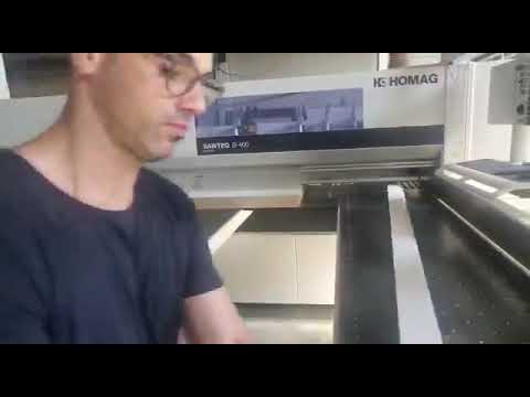 HOMAG SAWTEQ B-400 ProfiLine PROFI HPL 400/43/22 Horizontal - YouTube