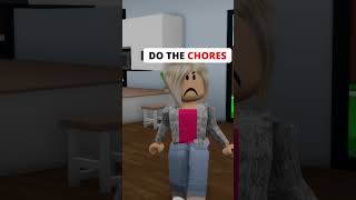 KAREN LEAVES THE HOUSE IN ROBLOX BUT..😲😳 #shorts