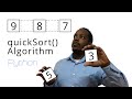 QuickSort | Python Tutorials for Beginners | Code #3