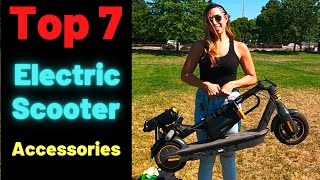 Top 7 MUST Have Electric Scooter Accessories | Segway Ninebot Max Review