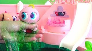 Nerlie Babies and Toddlers Playing in the Slime Pool & at the Beach | Sniffycat